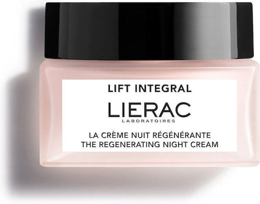 Lierac Κρέμα Προσώπου Lift Integral Νυκτός για Αντιγήρανση & Σύσφιξη με Υαλουρονικό Οξύ 50ml