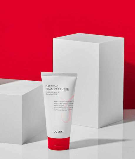 COSRX AC Collection Calming Foam Cleanser – Καθαριστικό Προσώπου για Ευαίσθητες & Ακνεϊκές Επιδερμίδες (150ml)